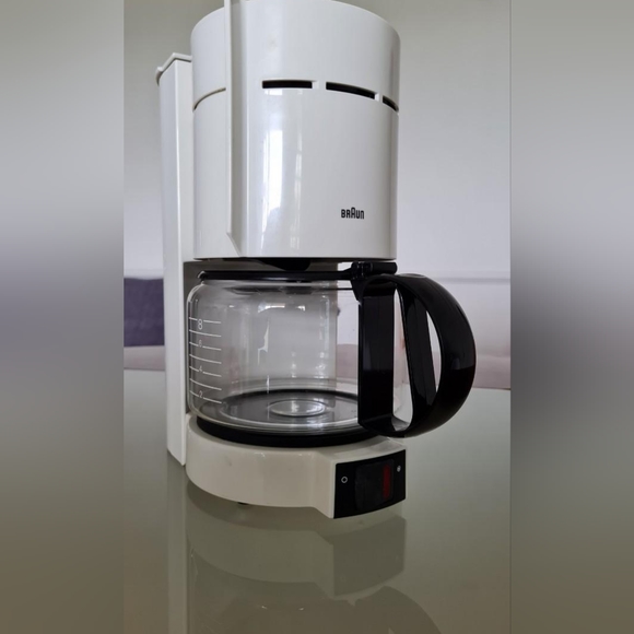Braun Other - Braun Aromaster KF 400 4085 10 Cup Coffee Maker White Gold Filter Tested
